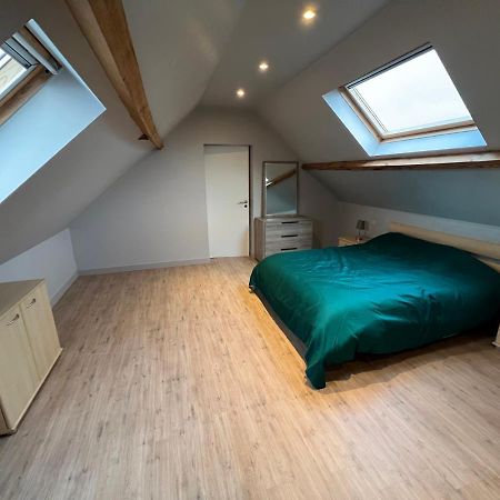 Ruim App. Met Grote Garage Apartment Ieper Bagian luar foto